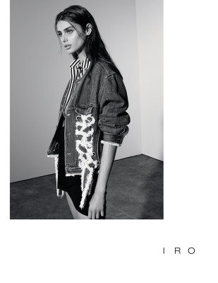 Taylor Hill - photoshoot for IRO Spring/Summer 2017 Campaign