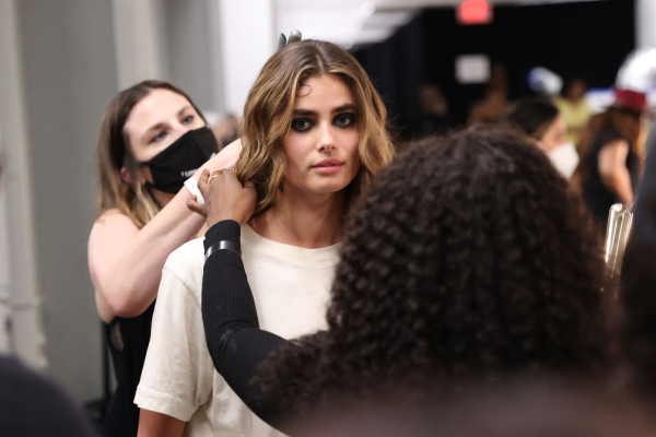 Taylor Hill - LaQuan Smith Spring 2022 Ready-to-Wear Collection