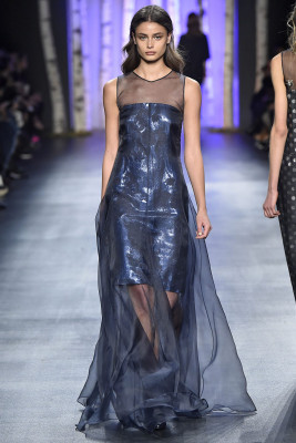 Taylor Hill - Noon By Noor Autumn/Winter 2018 Fashion Show in New York