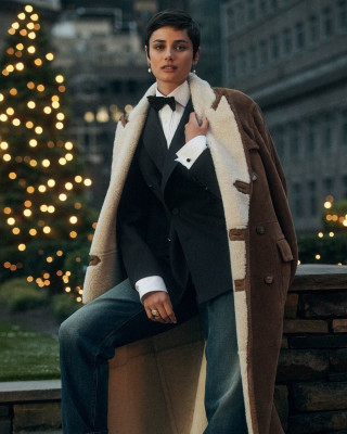 Taylor Hill for Ralph Lauren Holiday 2024