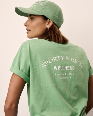 Taylor Hill for &#039;Sporty &amp; Rich&#039; S/S 2021 