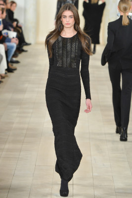 Taylor Hill - Ralph Lauren Autumn/Winter 2018 Fashion Show in New York
