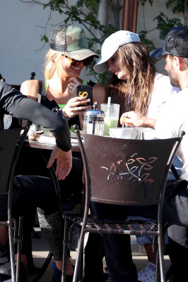 Taylor Hill at Urth Caffe in West Hollywood