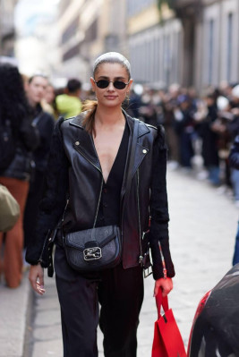Taylor Hill ~ Ferrari Fashion Show During Womenswear Fallwinter