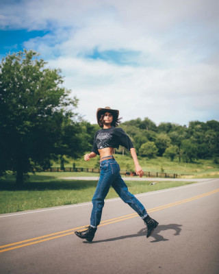 TAYLOR HILL at a Photoshoot, July 2020
