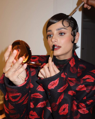 Taylor Hill – Balmain Fashion Show in Paris