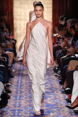 Taylor Hill - Brandon Maxwell Spring/Summer 2018 Fashion Show in New York