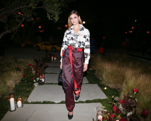 Taylor Hill - Ferrari Intimate Dinner to celebrate the LA Store in LA 11/16/2021