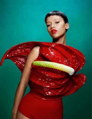 Taylor Russell by Carlijn Jacobs for Dazed (2022)