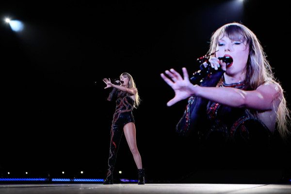 Taylor Swift at &quot;The Eras Tour&quot; performance in Rio de Janeiro 11/17/23