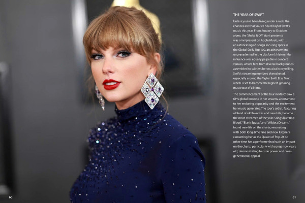 Taylor Swift for Apple Magazine December 2023
