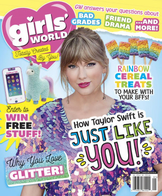 TAYLOR SWIFT in Girls’ World Magazine, January 2020