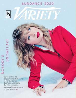 TAYLOR SWIFT in Variety Magazine, Sundance Issue 2020