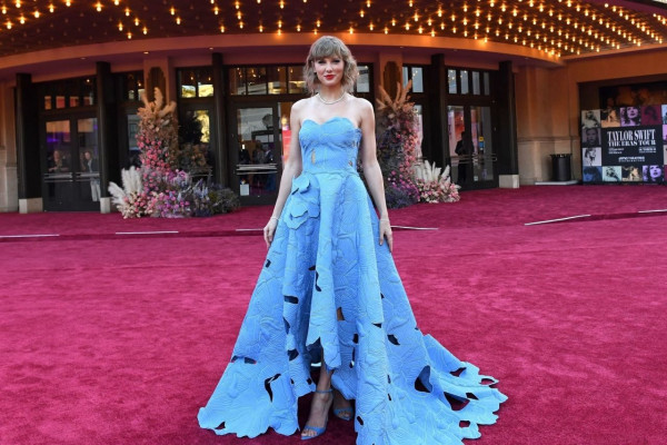 Taylor Swift at “Taylor Swift: The Eras Tour” Concert Movie World Premiere in LA