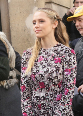 Teresa Palmer at Valentino Show in Paris