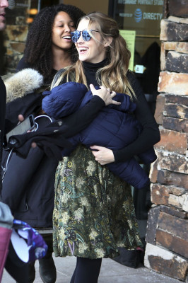 TERESA PALMER Out and About in Park City 01/20/2017