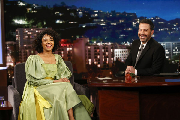 TESSA THOMPSON at Jimmy Kimmel Live 11/13/2018