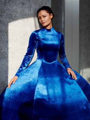 THANDIE NEWTON in The Edit by Net-a-porter Magazine, March 2020