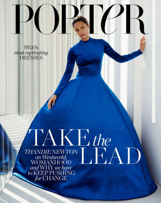 THANDIE NEWTON in The Edit by Net-a-porter Magazine, March 2020