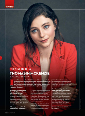 THOMASIN MCKENZIE in Total Film Magazine, Christmas 2019