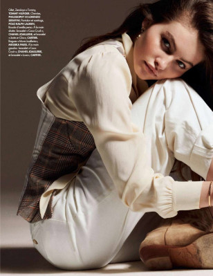 Thylane Blondeau – ELLE France April 2019 Issue