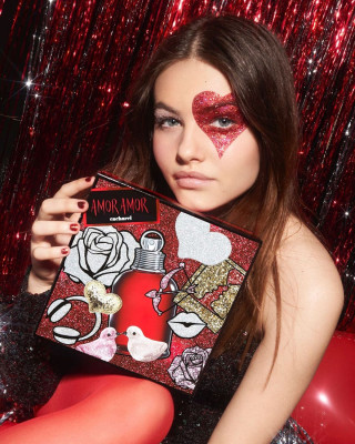 THYLANE BLONDEAU for Cacharel Parfums Glitter Parade, Holiday 2019 Campaign