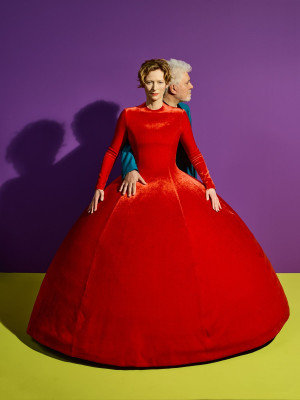 Tilda Swinton by Nico Bustos for ICON // Nov 2020