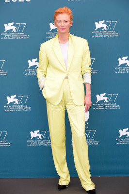 Tilda Swinton - The Human Voice Photocall - 77th Venice Film Festival | 03.09.20