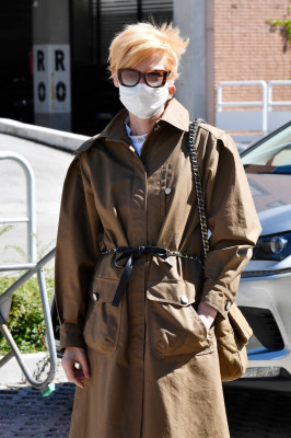 Tilda Swinton is seen arriving at Venice Airport | 01.09.2020