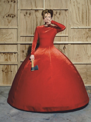 Tilda Swinton by Nico Bustos for Vogue España // 2020