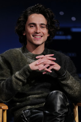 Timothée Chalamet - Jimmy Kimmel Live! in Hollywood 02/01/2024