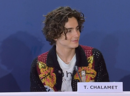 Timothée Chalamet - &#039;Bones and All&#039; Press Conference at 79th VIFF 09/02/2022