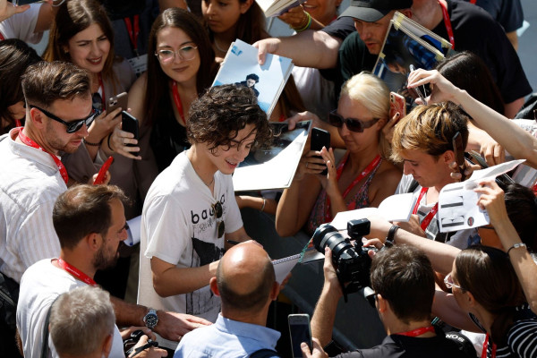 Timothée Chalamet - &#039;Bones and All&#039; Press Conference at 79th VIFF 09/02/2022