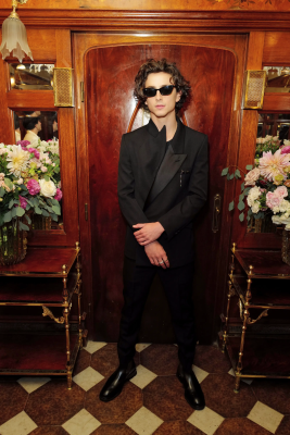 Timothée Chalamet - British Vogue x Cartier Dinner at 79th VIFF 09/03/2022