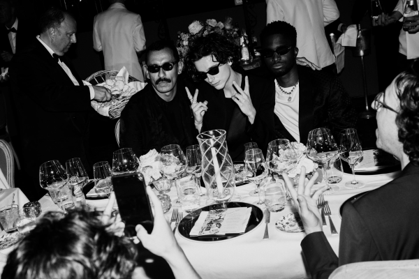 Timothée Chalamet - British Vogue x Cartier Dinner at 79th VIFF 09/03/2022