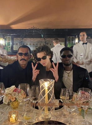 Timothée Chalamet - British Vogue x Cartier Dinner at 79th VIFF 09/03/2022