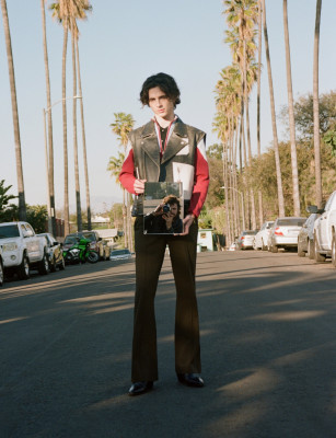Timothée Chalamet by Davit Giorgadze for Dazed China 02/06/2020