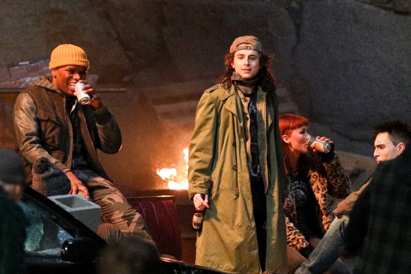 Timothée Chalamet - Don&#039;t Look Up (2021) On Set in Boston 02/06/2021