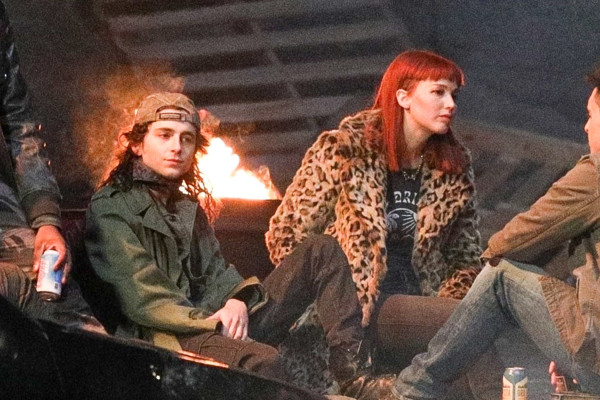 Timothée Chalamet - Don&#039;t Look Up (2021) On Set in Boston 02/06/2021