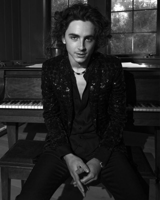 Timothée Chalamet by Julian Ungano for 81st Golden Globe Awards in BH 01/07/2024