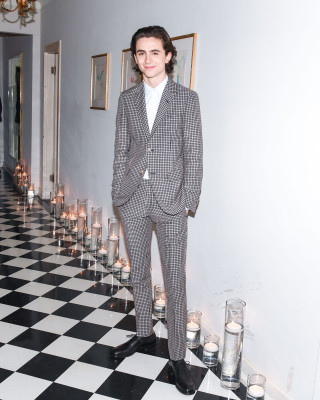 Timothée Chalamet - GQ &amp;amp; Dior Homme Host A Private Dinner in LA 12/07/2017