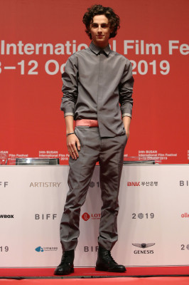 Timothée Chalamet - &#039;The King&#039; Press Conference at 24th BIFF 10/08/2019