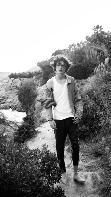 Timothée Chalamet by Hedi Slimane for Document (Villa Kerouac, August 2020)