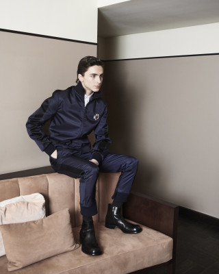 Timothée Chalamet by Julian Ungano for Vanity Fair Oscar Party in LA 02/09/2020