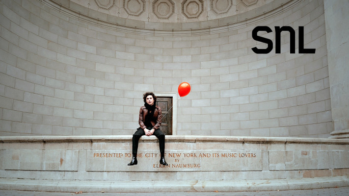 Timothée Chalamet by Mary Ellen Matthews for SNL, Central Park in NY 11/09/2023