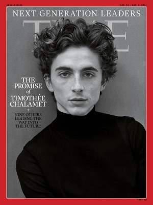 Timothée Chalamet by Ruven Afanador for Time Magazine (October/November 2021)