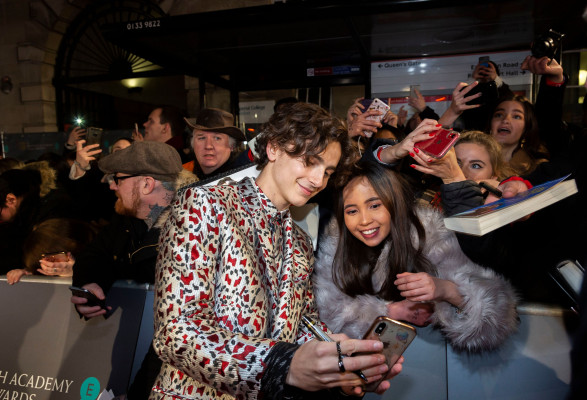 Timothée Chalamet - EE British Academy Film Awards in London 02/10/2019