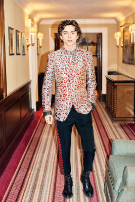 Timothée Chalamet by Julian Ungano &amp;amp; Tommy Agriodimas for BAFTA 02/10/2019