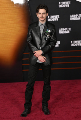 Timothée Chalamet - 'A Complete Unknown' Hollywood Premiere 12/10/2024