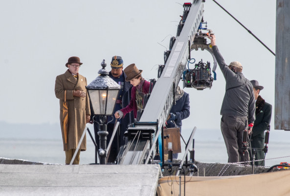Timothée Chalamet - Wonka (2023) On Set in Lyme Regis, UK 10/11/2021